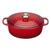 Le Creuset Bräter Mit Deckel 31 Cm Signature Kirschrot 11