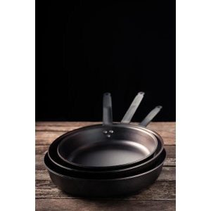Kockums Bratpfanne 24cm Schmiedeeisen Schwarz 9
