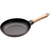 Staub Bratpfanne Mit Holzgriff Durchmesser 24cm Schwarz 10