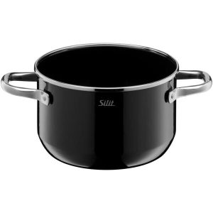 Silit Fleischtopf 16cm M. Deckel Elegance Line Black 6
