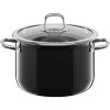 Silit Fleischtopf 24cm M. Deckel Compact Black 10