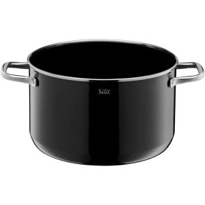Silit Fleischtopf 24cm M. Deckel Elegance Line Black 7