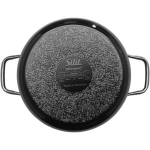 Silit Fleischtopf 24cm M. Deckel Elegance Line Black 9