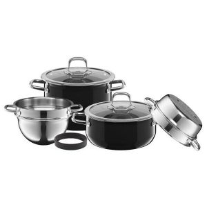 Silit Topf-Set 4-tlg. Compact Black 6