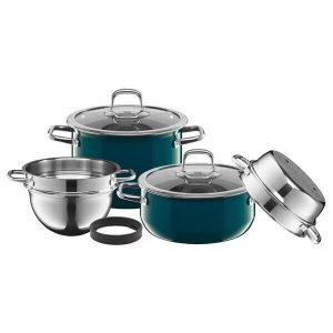 Silit Topf-Set 4-tlg. Compact Petrol 6