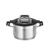 Rösle Kochtopf 16cm Mit Silikonranddeckel SILENCE PRO 7