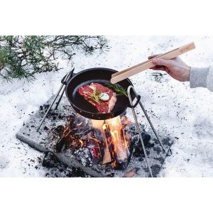 Kockums Servierpfanne 28cm Schmiedeeisen Schwarz 9